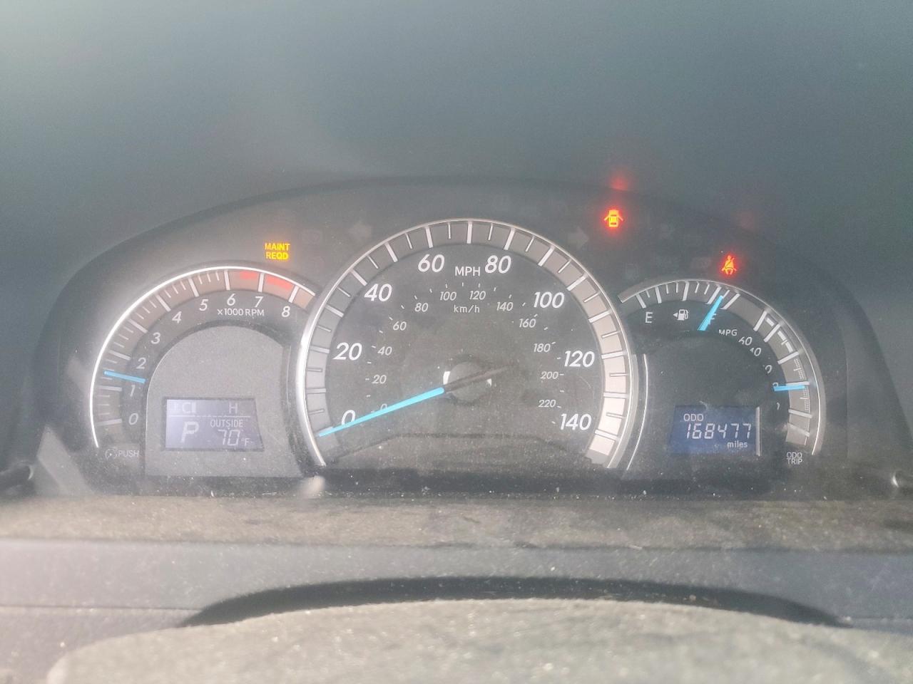 2012 TOYOTA CAMRY