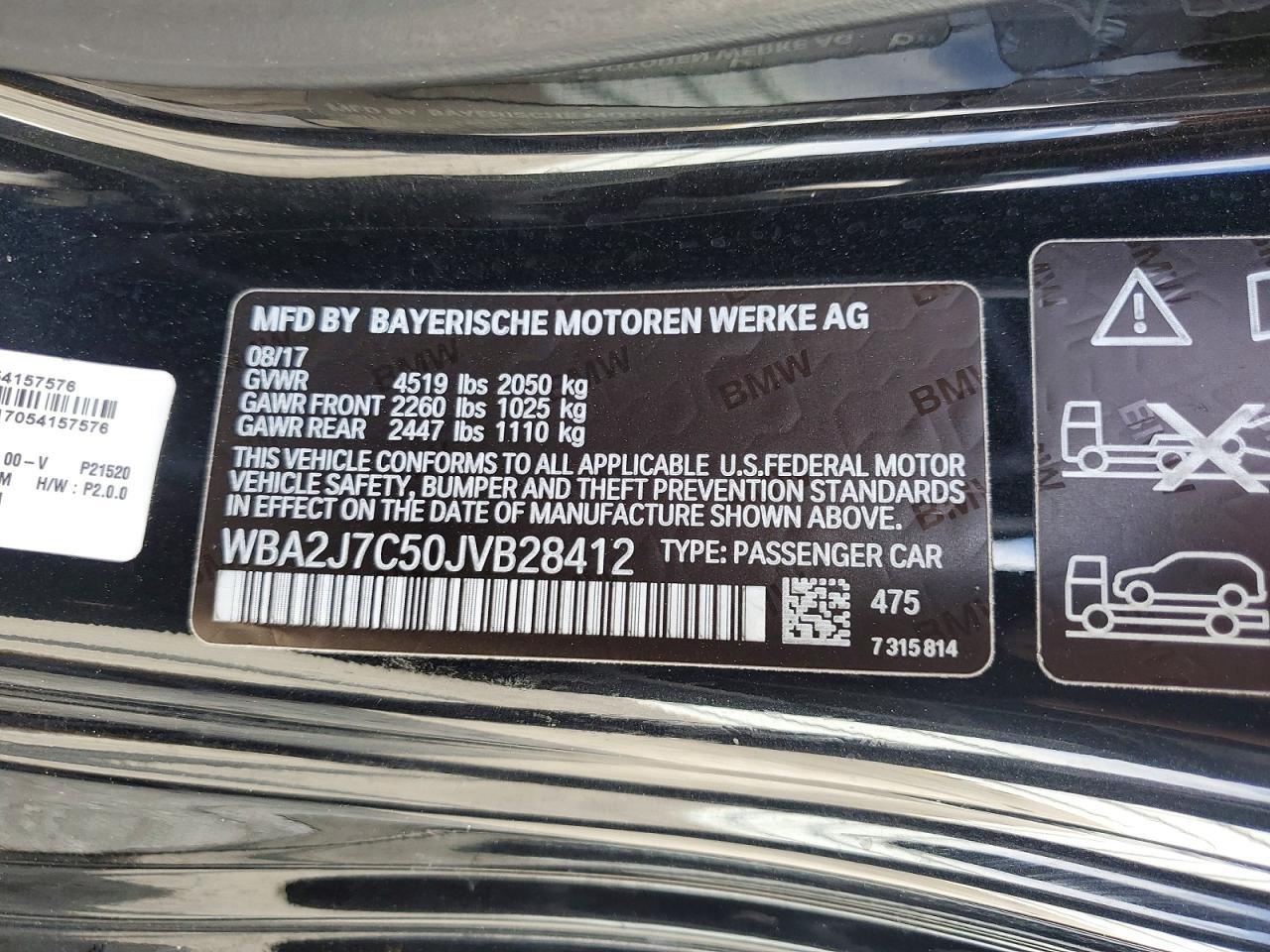 2018 BMW M240i