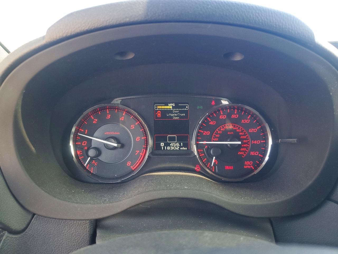 2016 SUBARU WRX