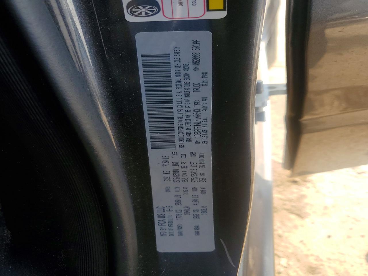 2020 RAM 1500
