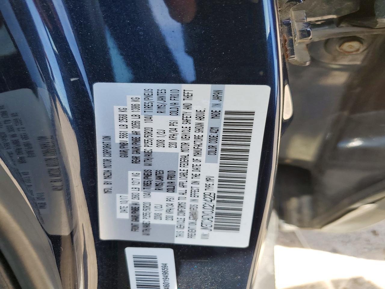 2018 MAZDA CX-9