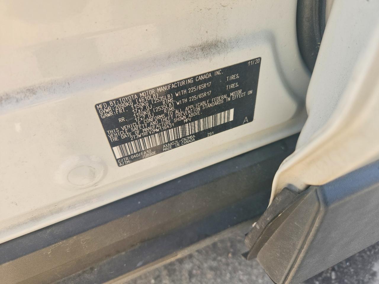 2021 TOYOTA RAV4