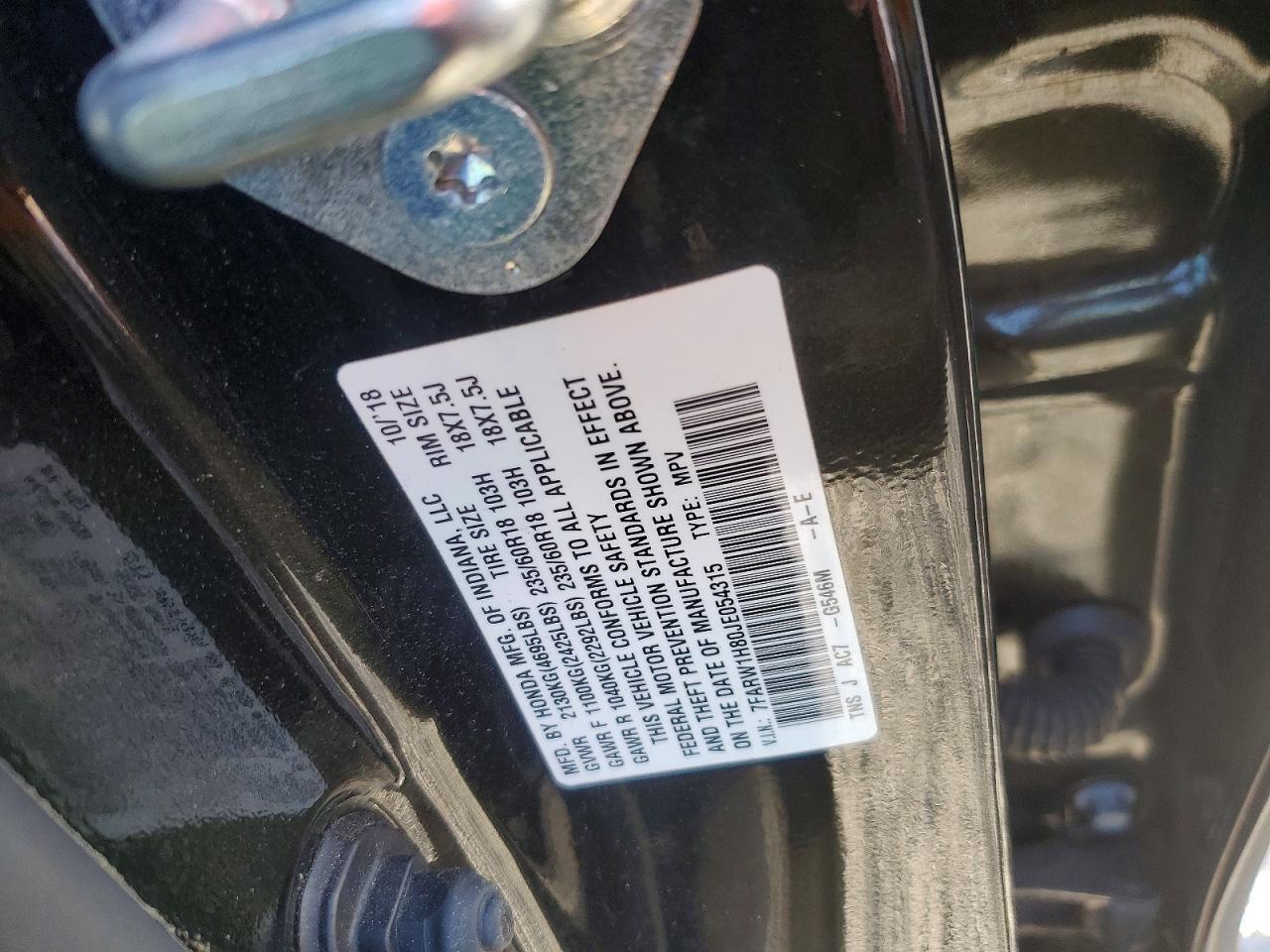 2018 HONDA CR-V