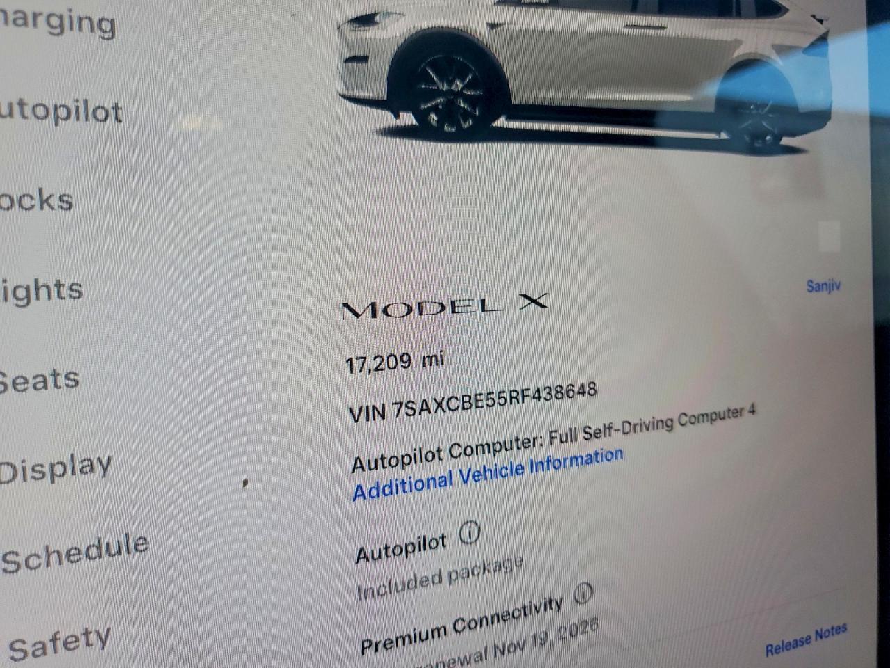 2024 TESLA MODEL X