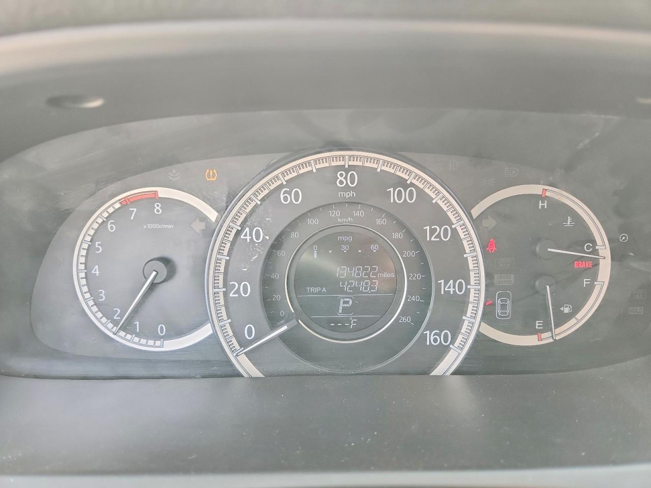 2013 HONDA ACCORD