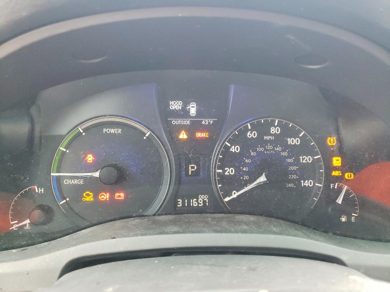 2012 LEXUS RX 450H