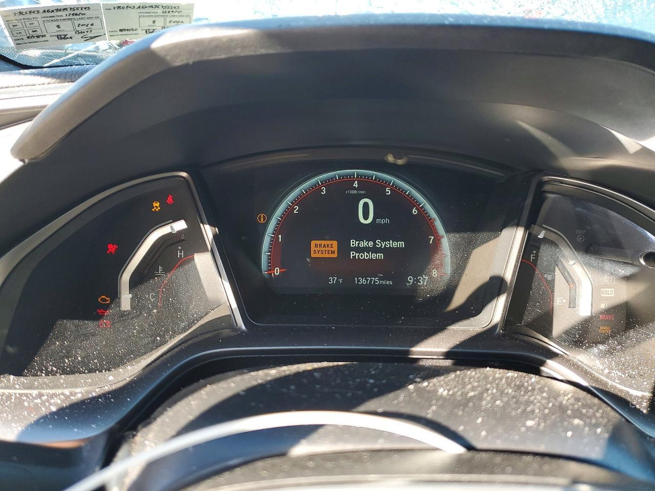 2017 HONDA CIVIC