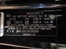2019 KIA FORTE