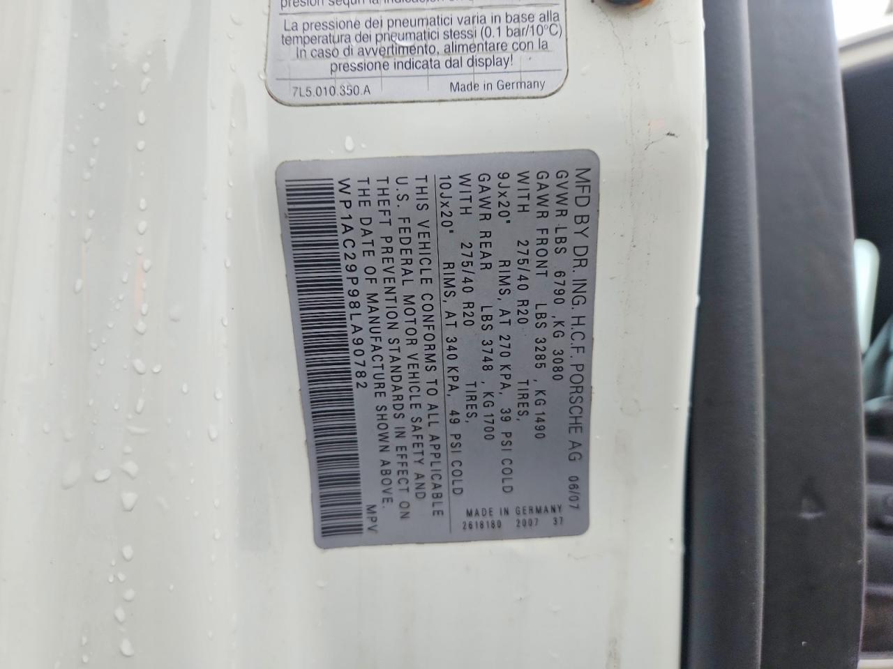 2008 PORSCHE CAYENNE