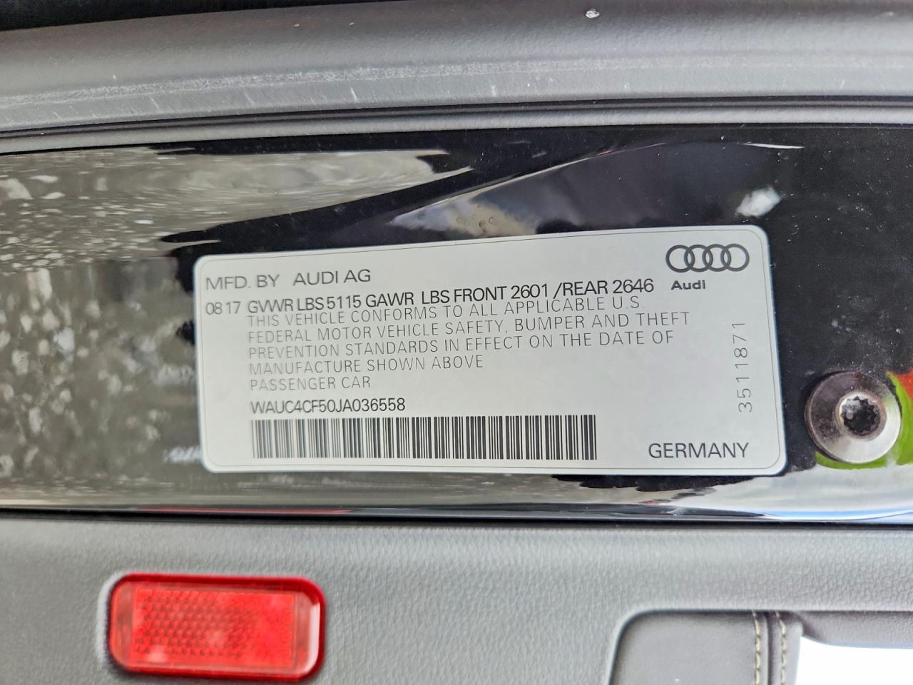 2018 AUDI S5