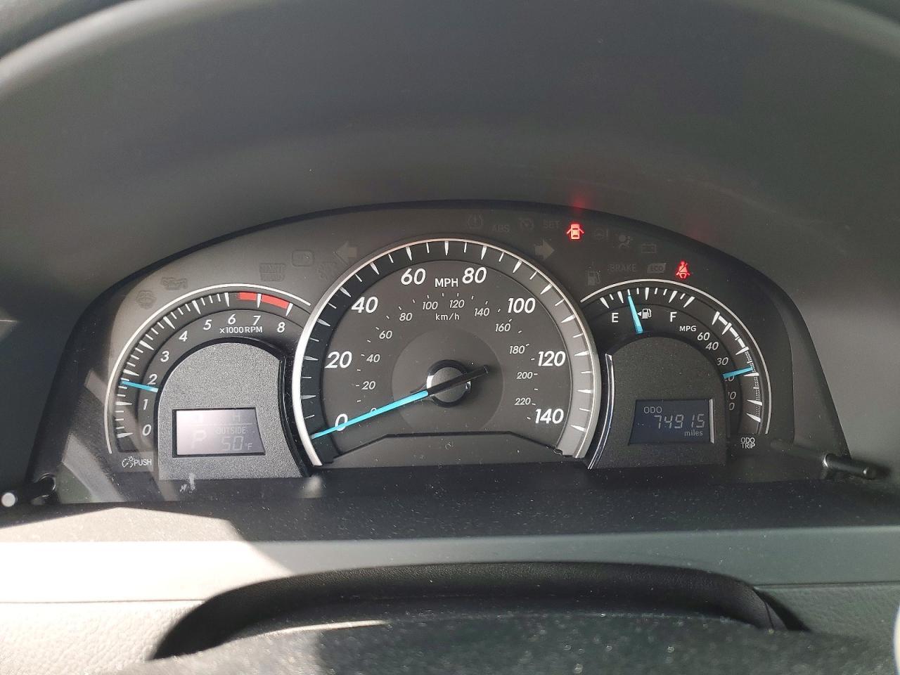 2012 TOYOTA CAMRY