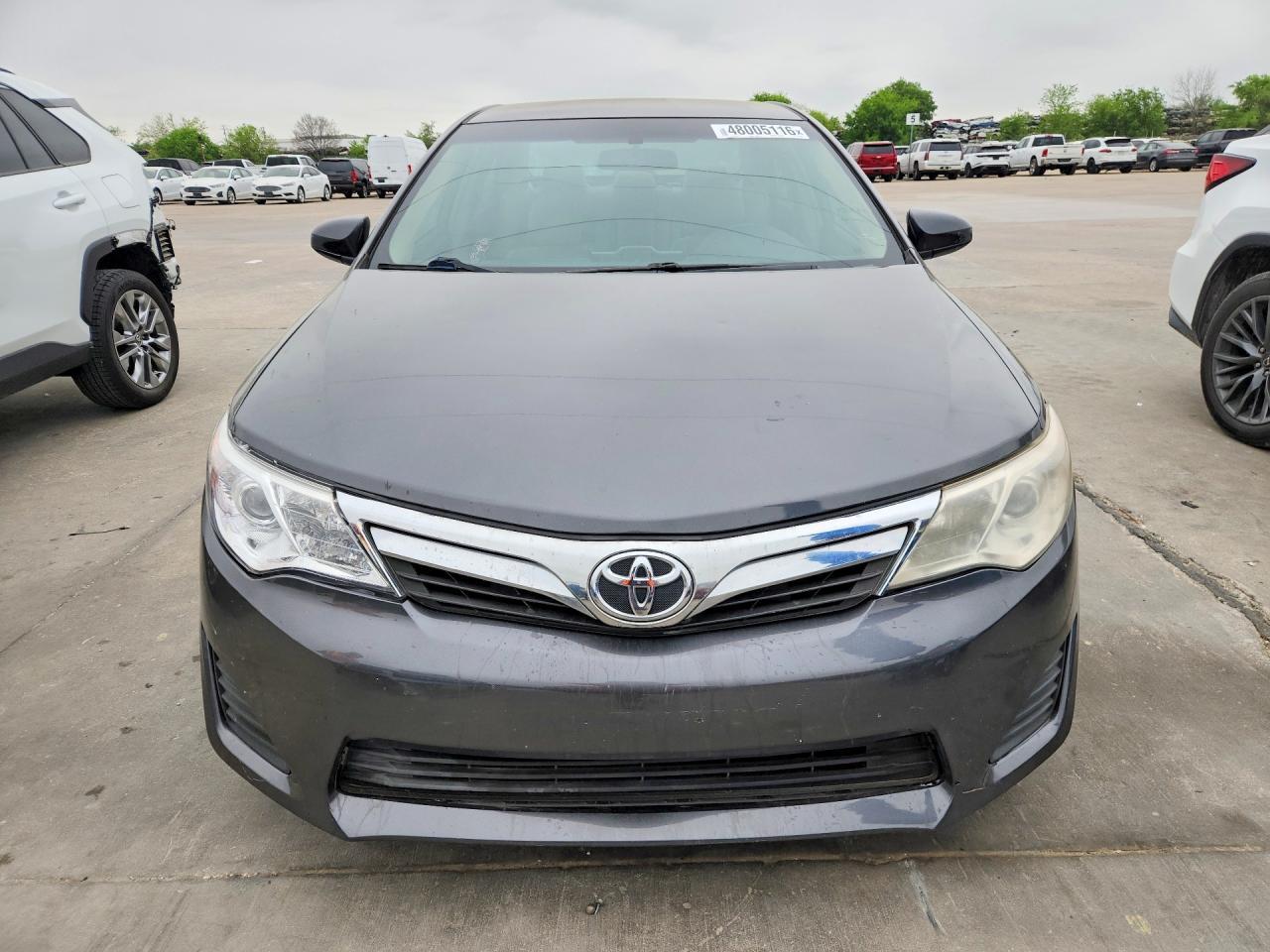 2012 TOYOTA CAMRY