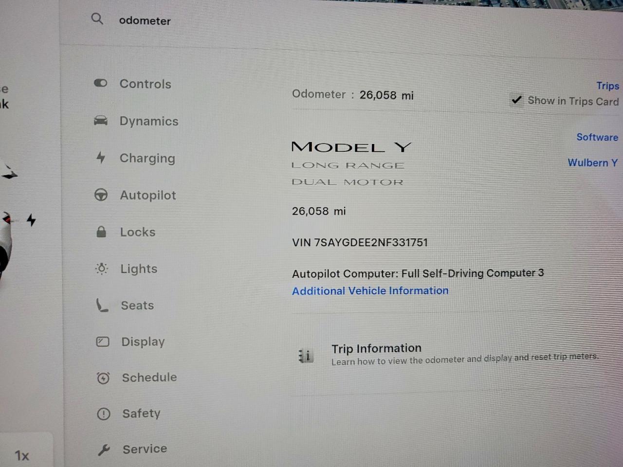 2022 TESLA MODEL Y
