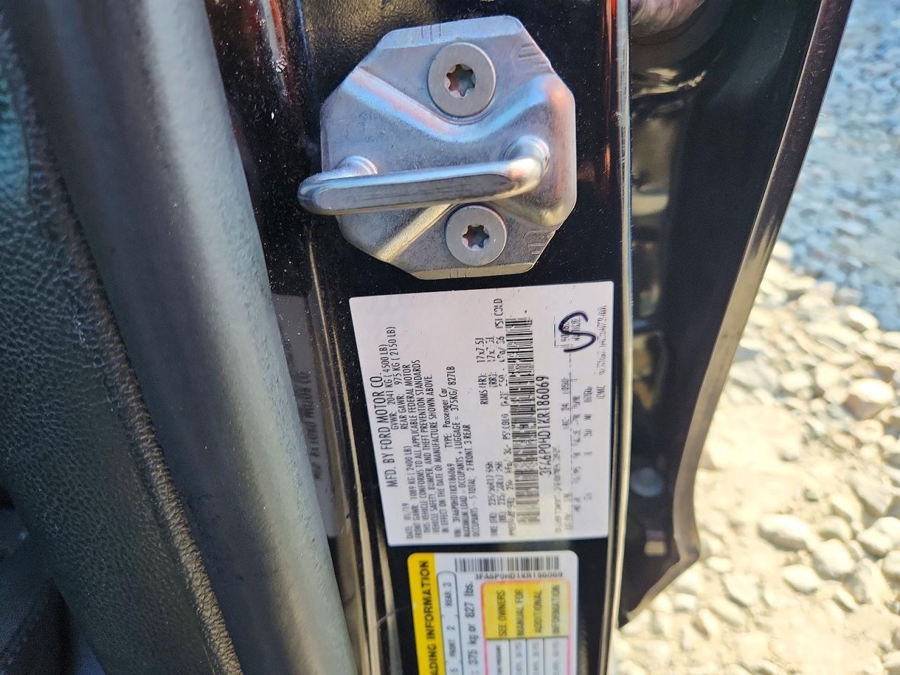 2019 FORD FUSION