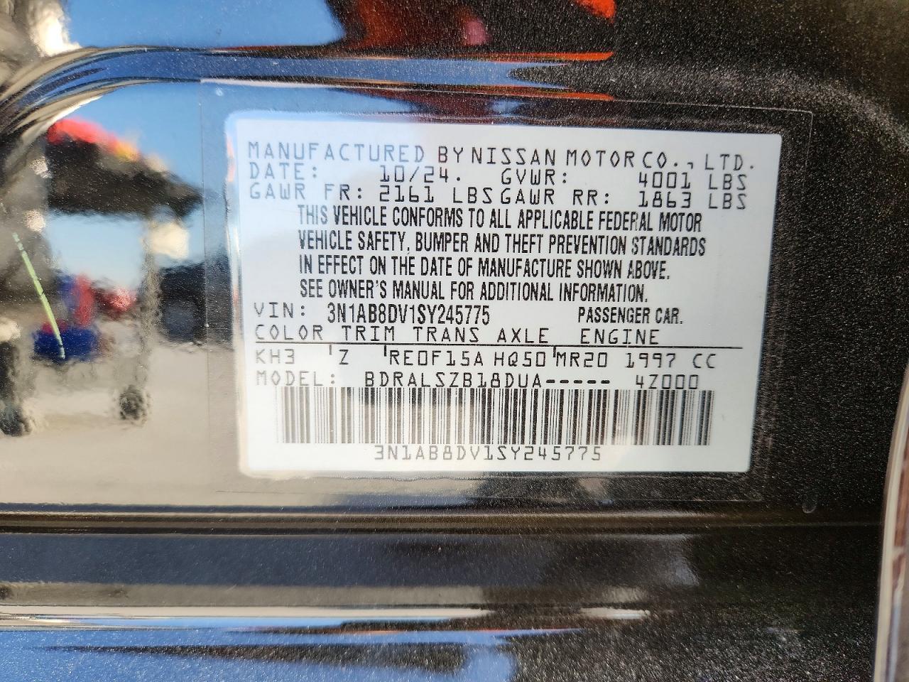 2025 NISSAN SENTRA