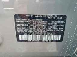 2026 SUBARU Outback