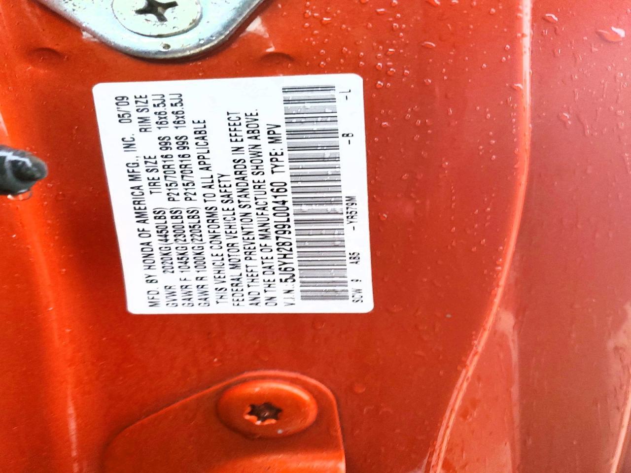 2009 HONDA Element