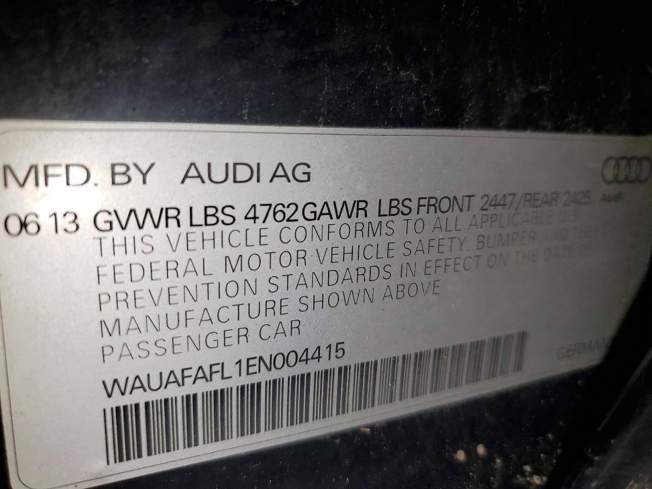 2014 AUDI A4