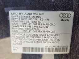 2011 AUDI Q7