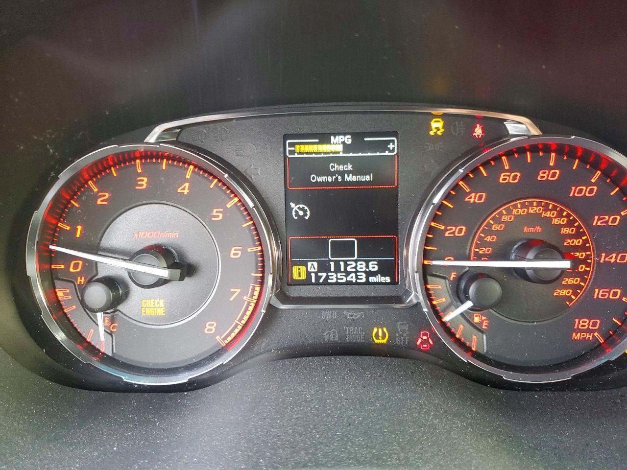 2015 SUBARU WRX