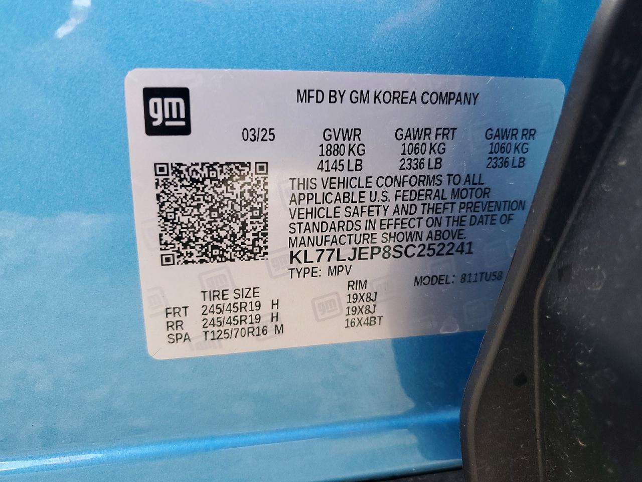 2025 CHEVROLET TRAX