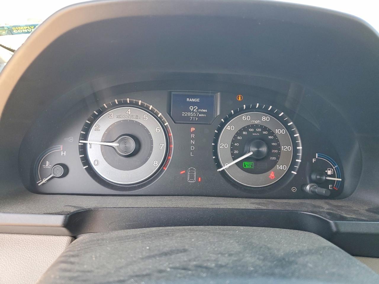 2012 HONDA ODYSSEY