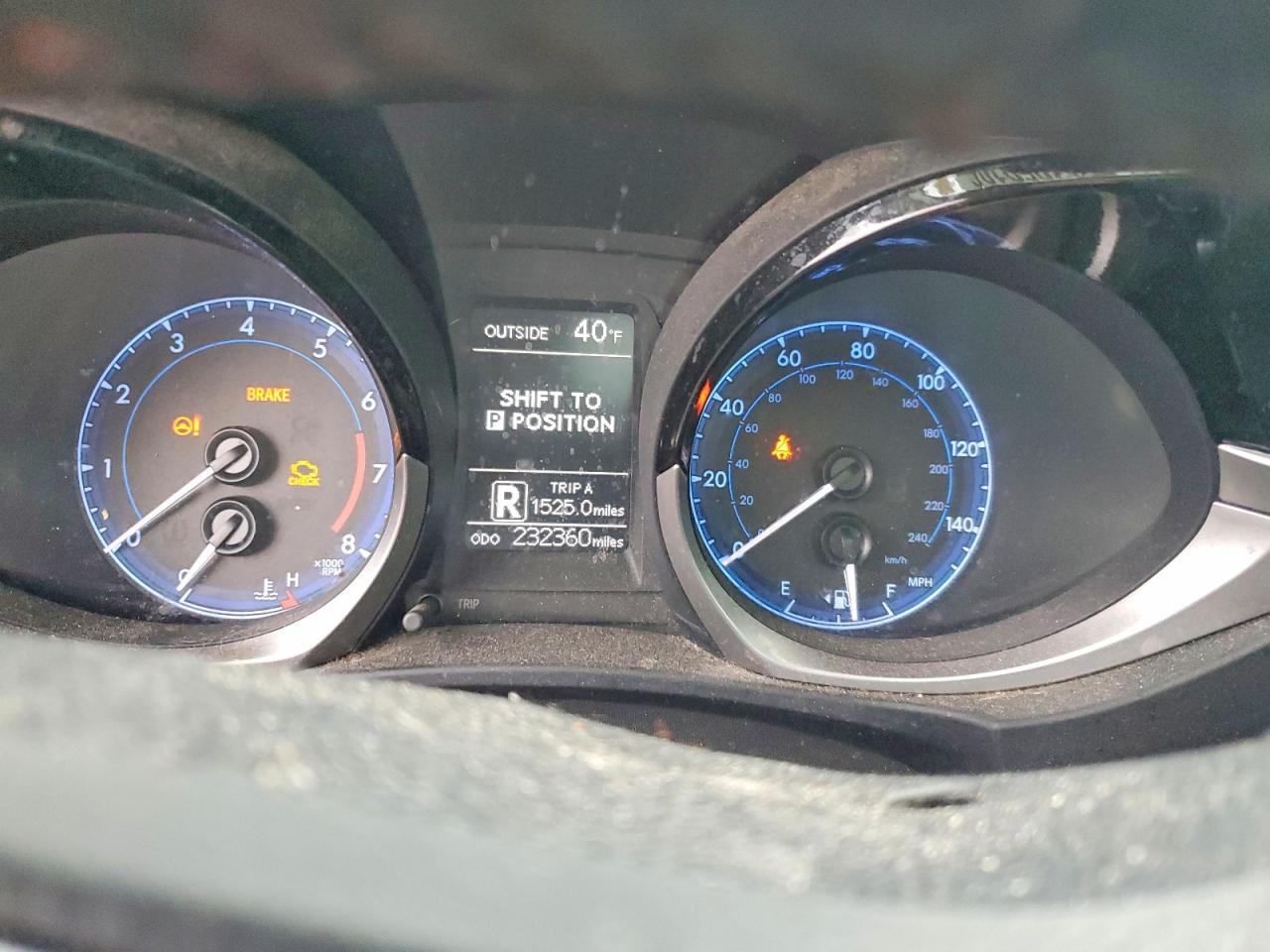 2016 TOYOTA COROLLA