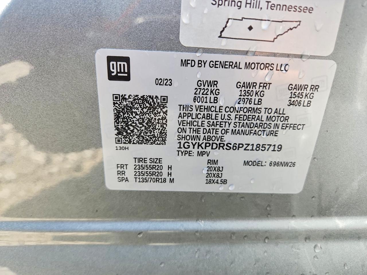 2023 CADILLAC XT6