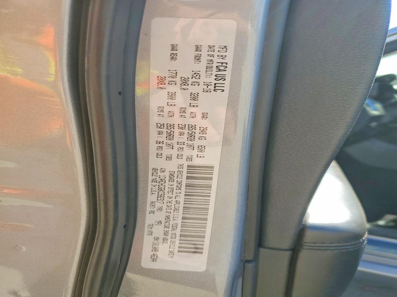 2019 DODGE DURANGO