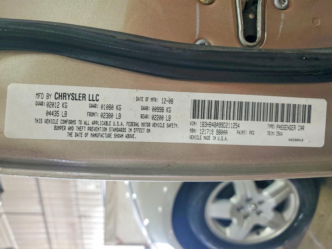 2009 DODGE Caliber