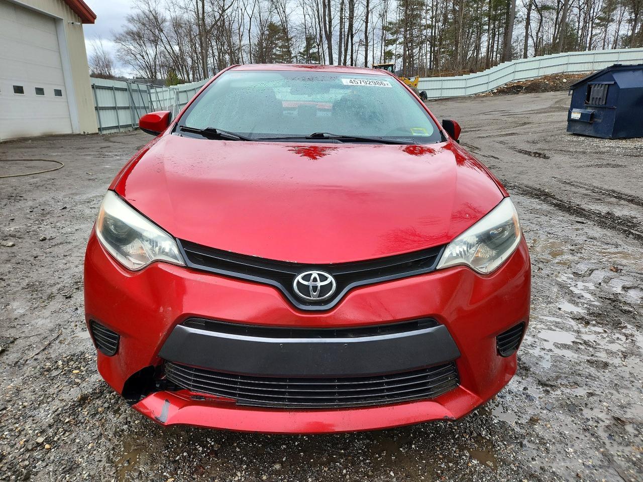 2016 TOYOTA COROLLA