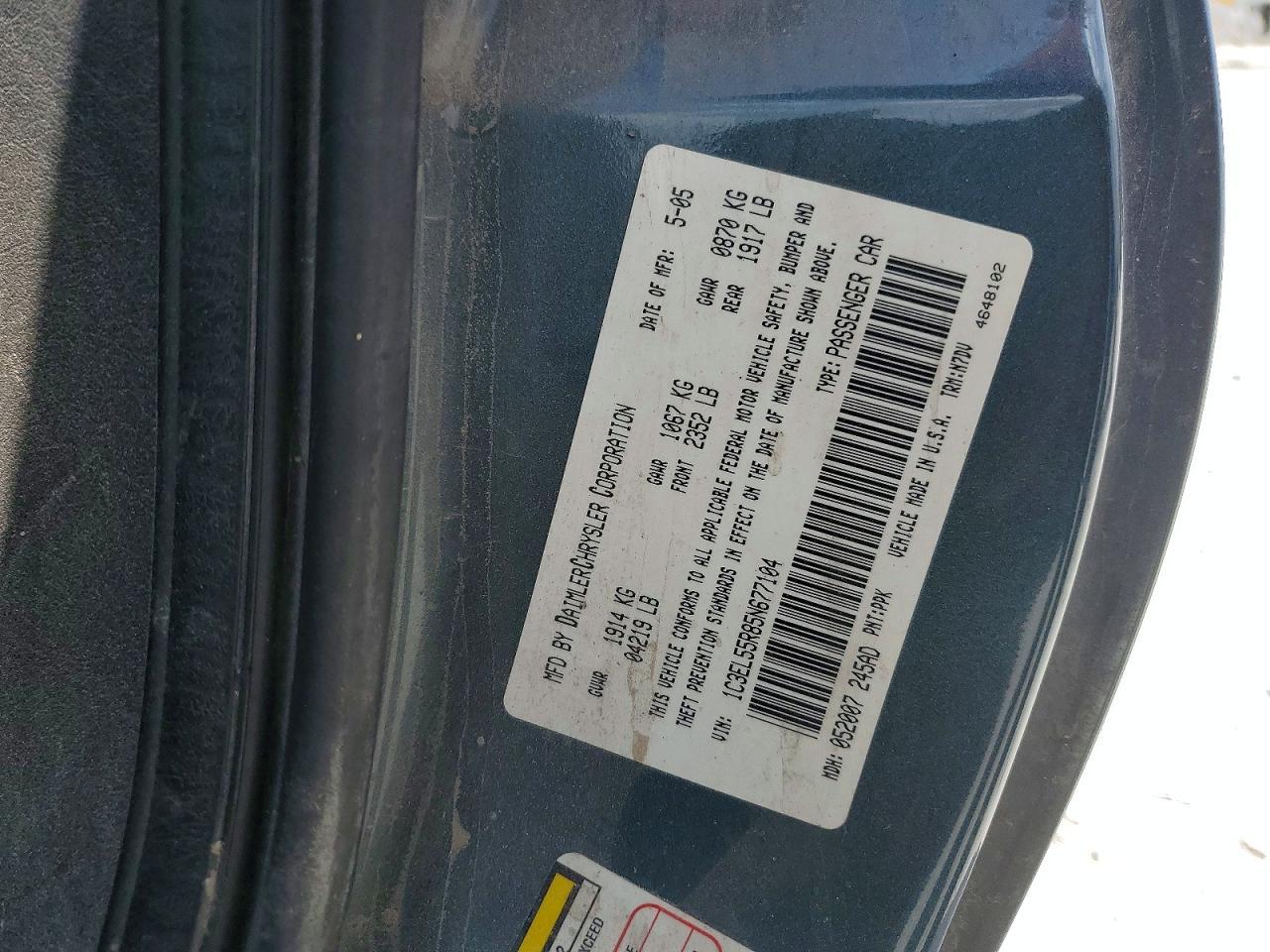 2005 CHRYSLER Sebring