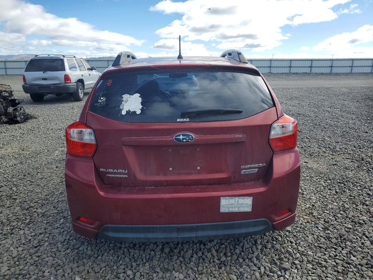 2012 SUBARU IMPREZA