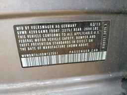 2013 VOLKSWAGEN GOLF
