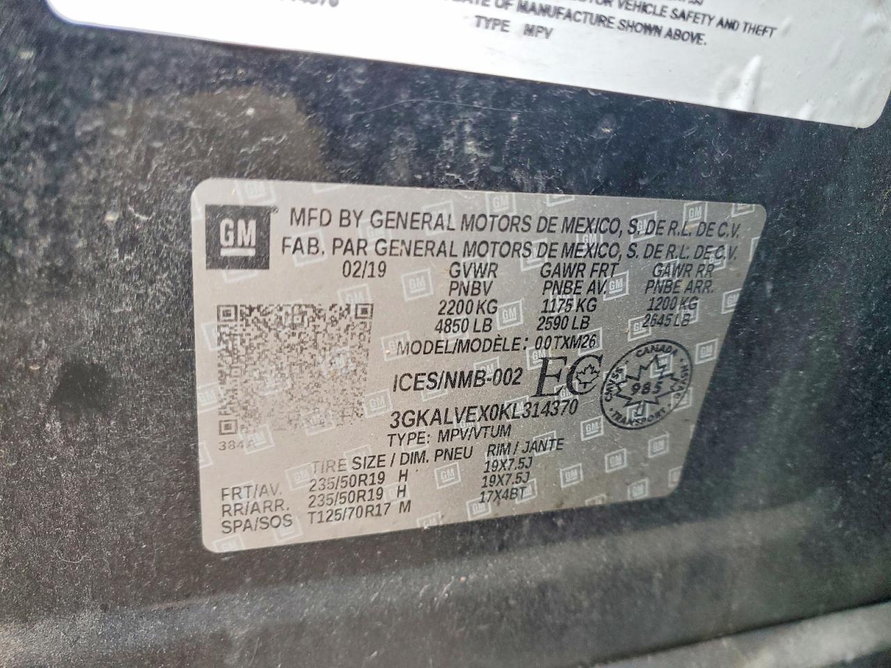 2019 GMC Terrain