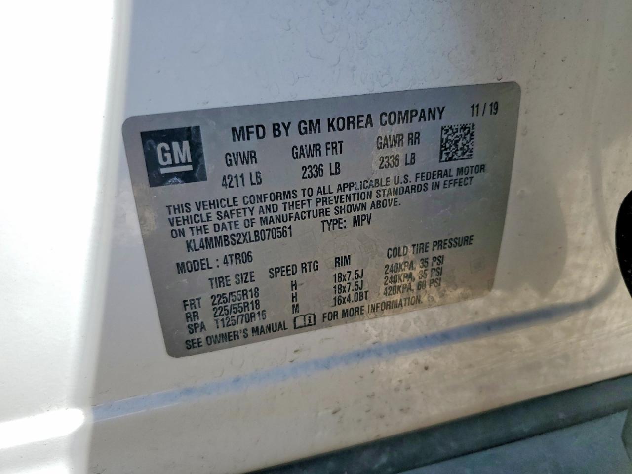2020 BUICK Encore GX