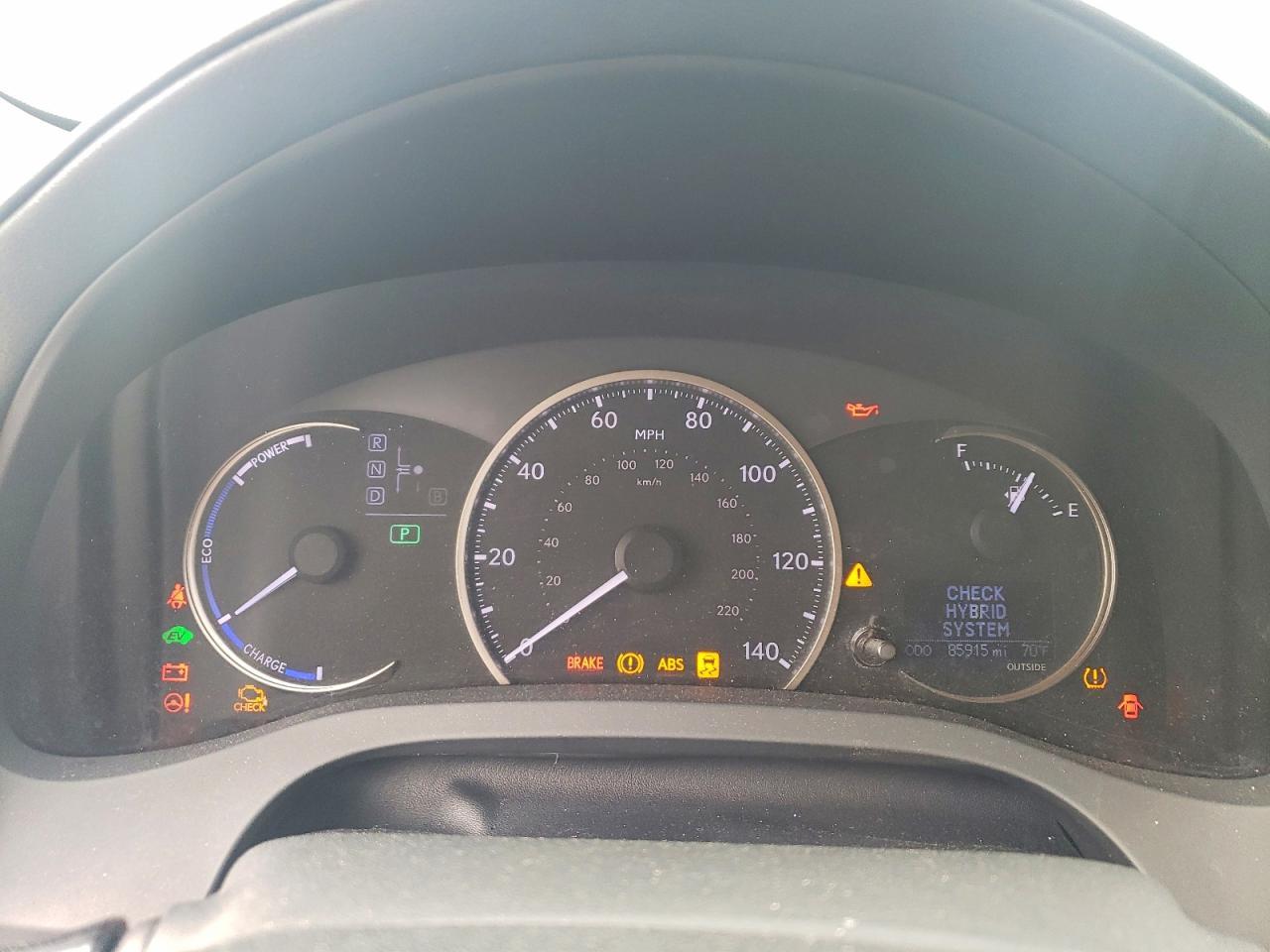 2014 LEXUS CT 200H