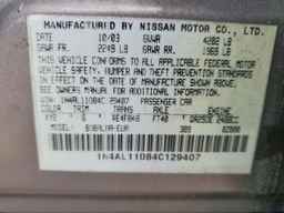 2004 NISSAN ALTIMA