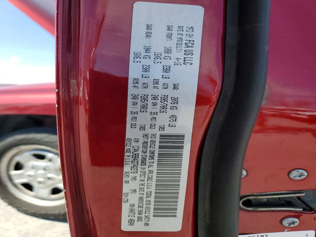 2016 JEEP PATRIOT