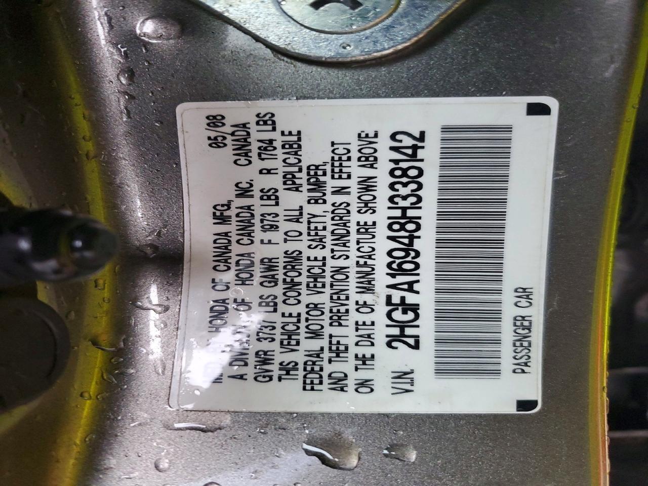 2008 HONDA CIVIC