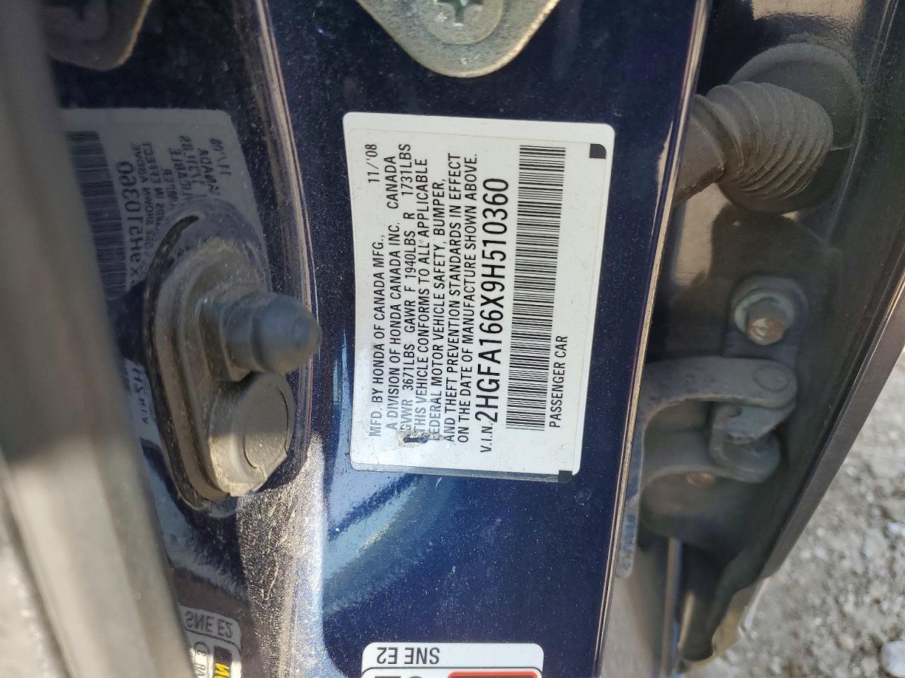 2009 HONDA CIVIC