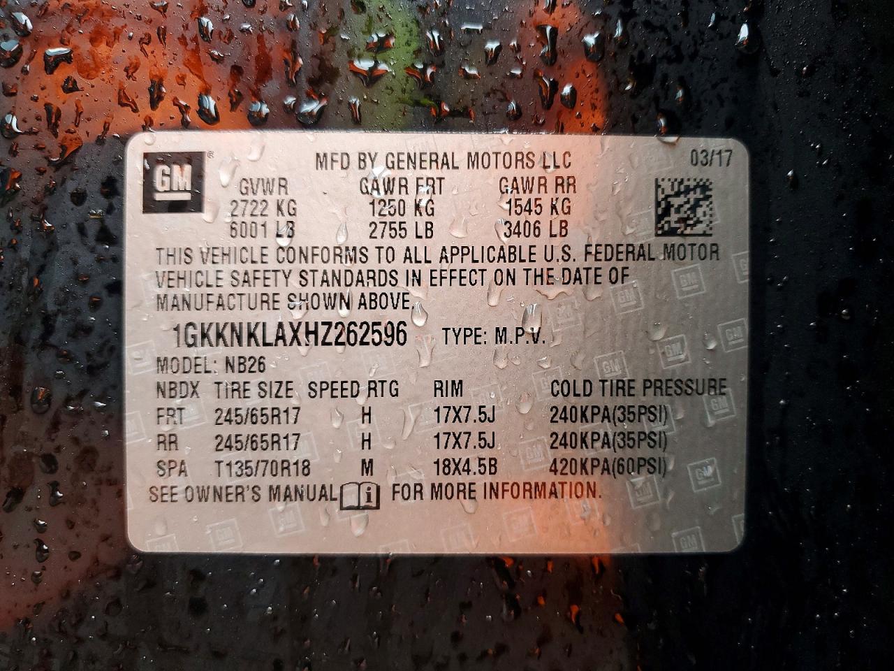 2017 GMC ACADIA