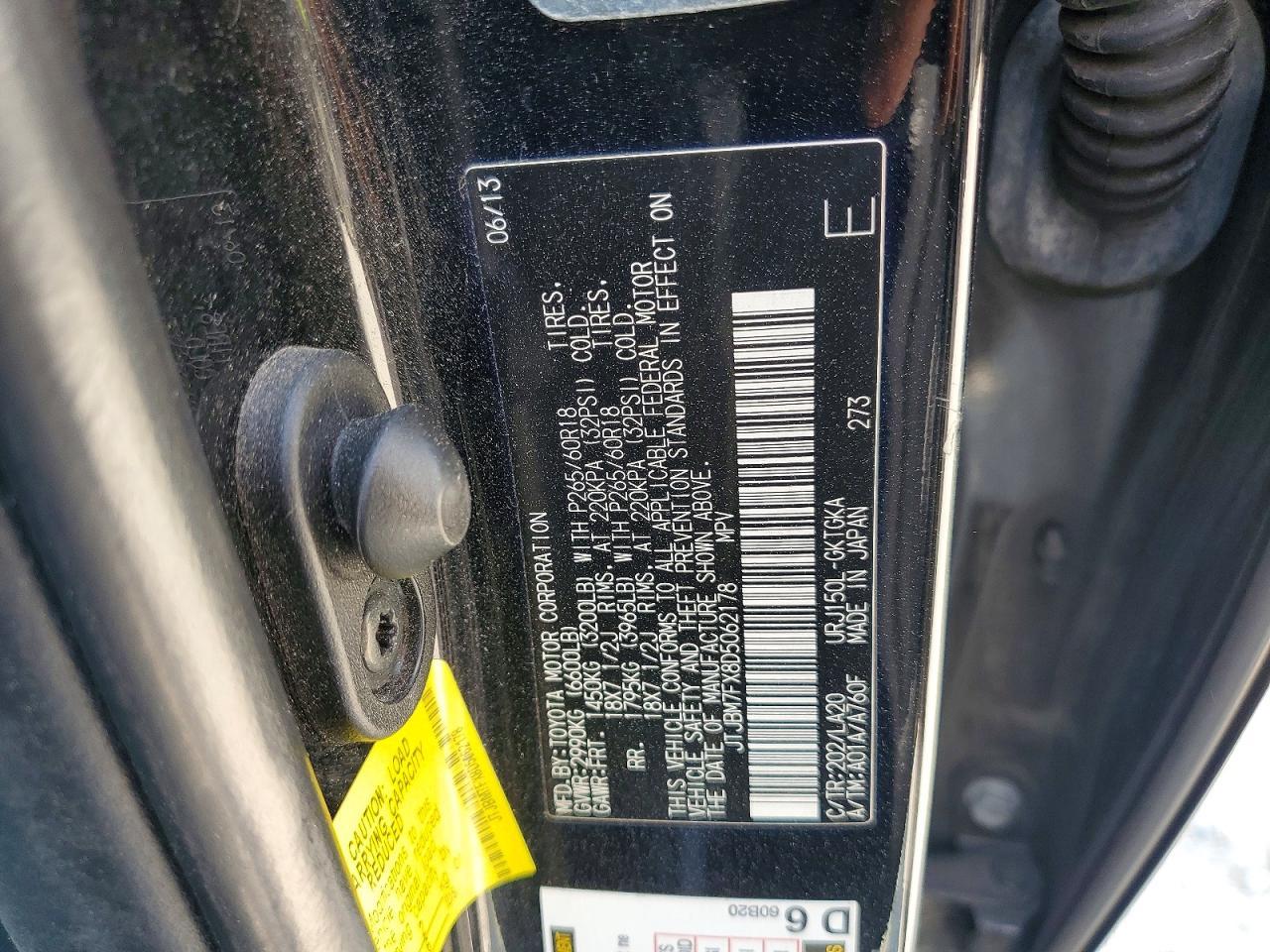 2013 LEXUS GX 460