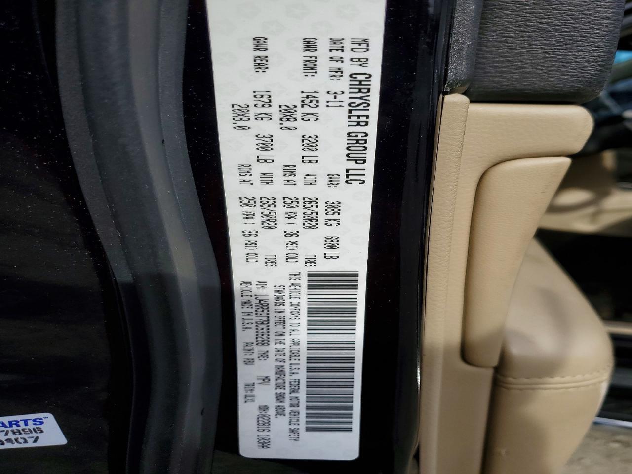 2011 JEEP Grand Cherokee