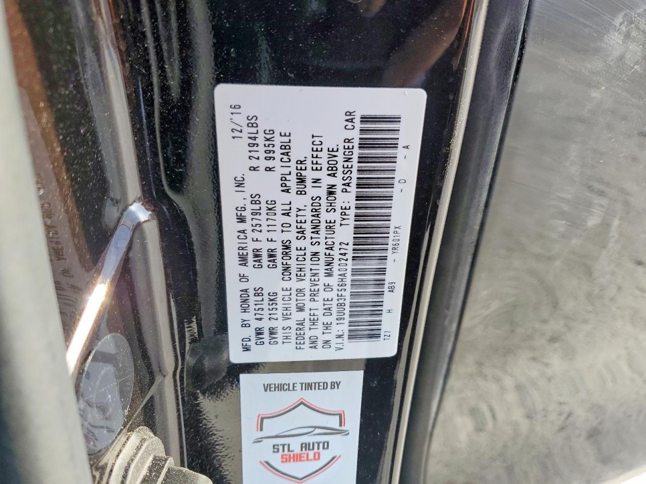 2017 ACURA TLX