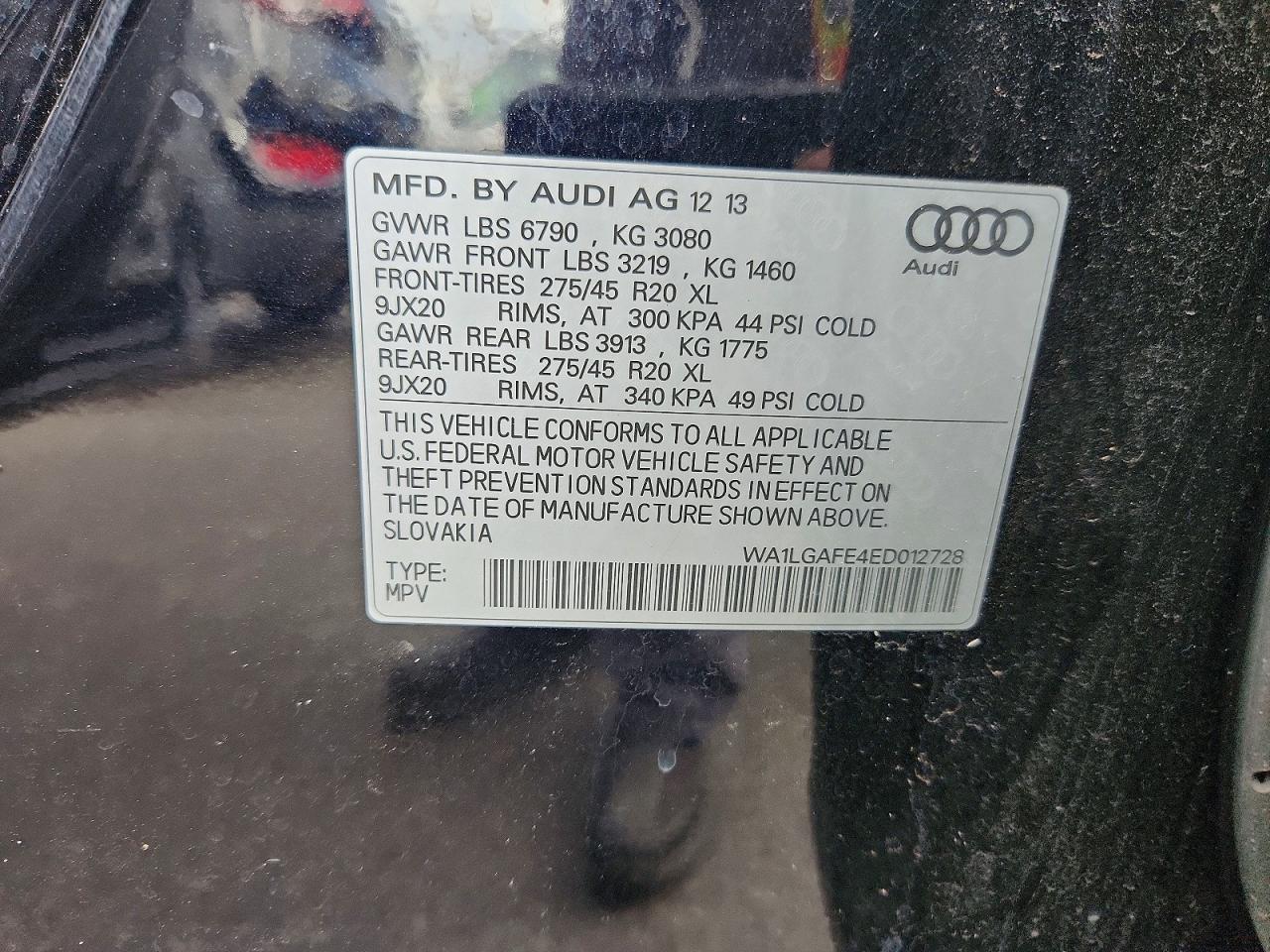 2014 AUDI Q7
