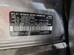 2022 MITSUBISHI outlander