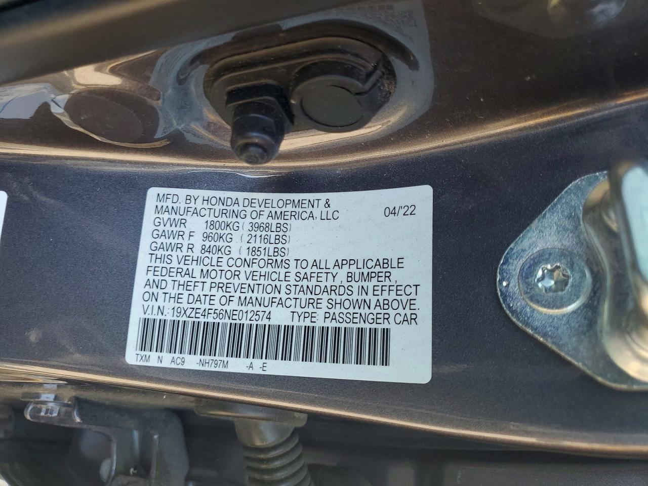 2022 HONDA Insight