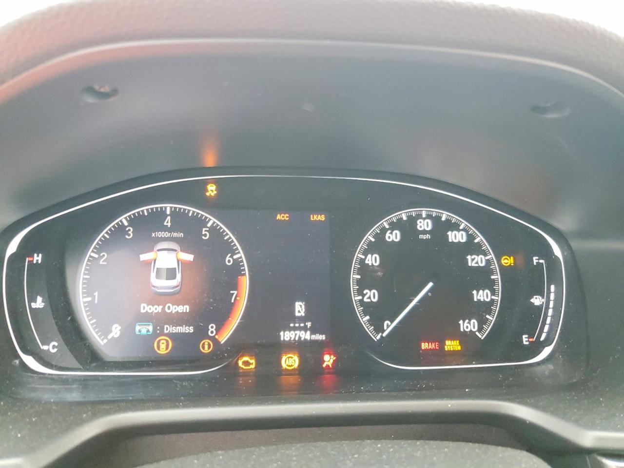 2018 HONDA ACCORD