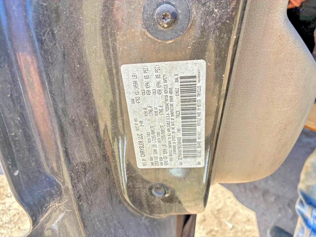 2008 DODGE Ram 3500